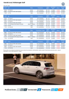 VW Golf - cennik 11-2024 